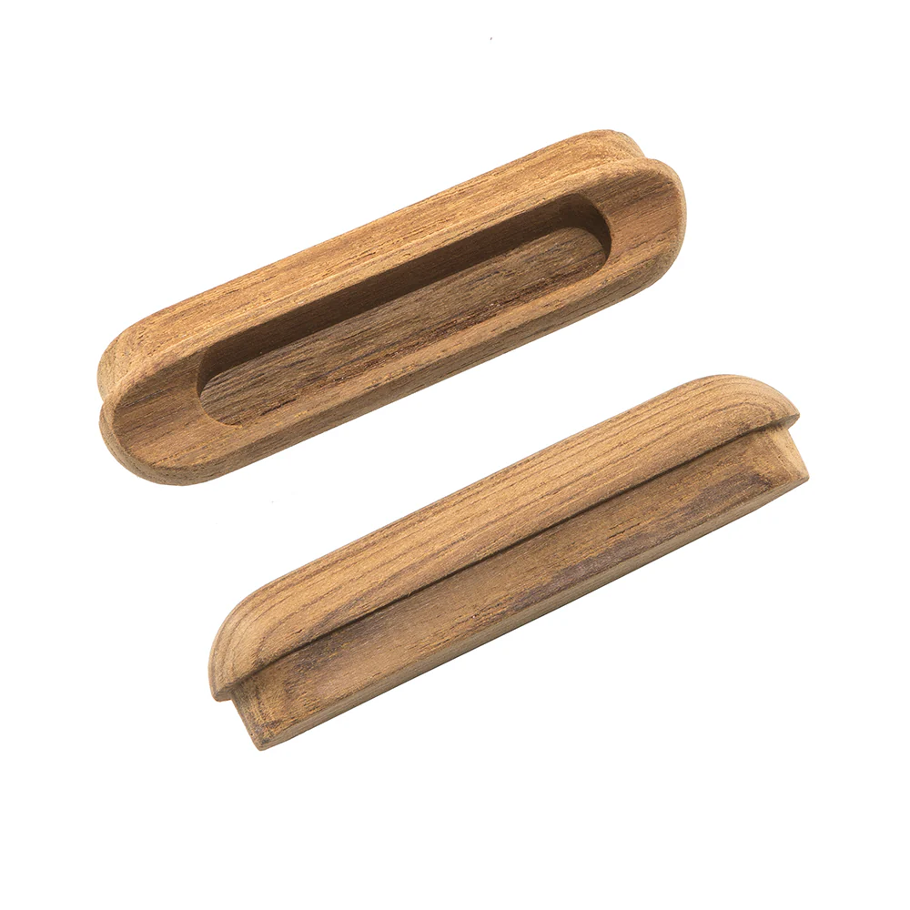 Whitecap Teak Oblong Drawer Pull - 4-1/16"L - 2 Pack [60124-A] - Image 3