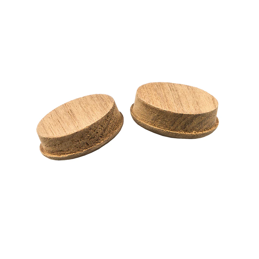 Whitecap Teak Round Drawer Pull - 1-3/8" Round - 2 Pack [60127-A] - Image 4