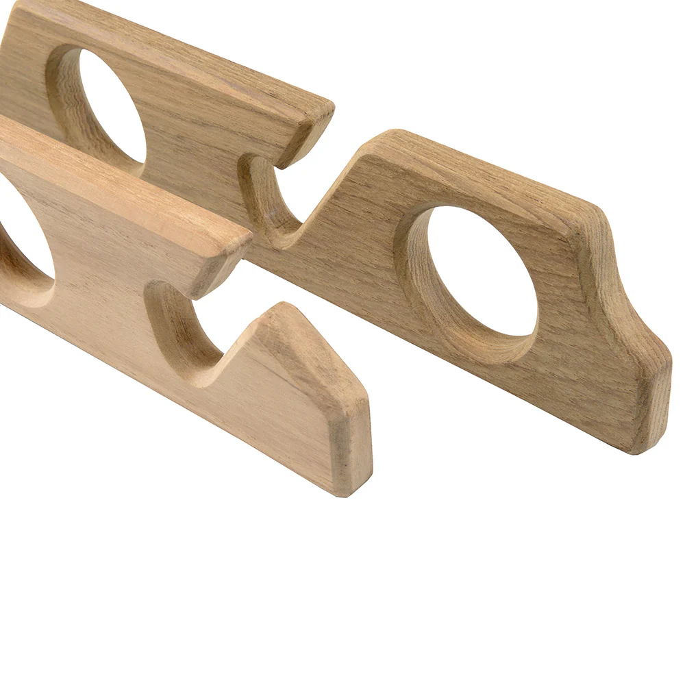 Whitecap Teak Six-Rod Storage Rack - Pair [60614] - Image 2