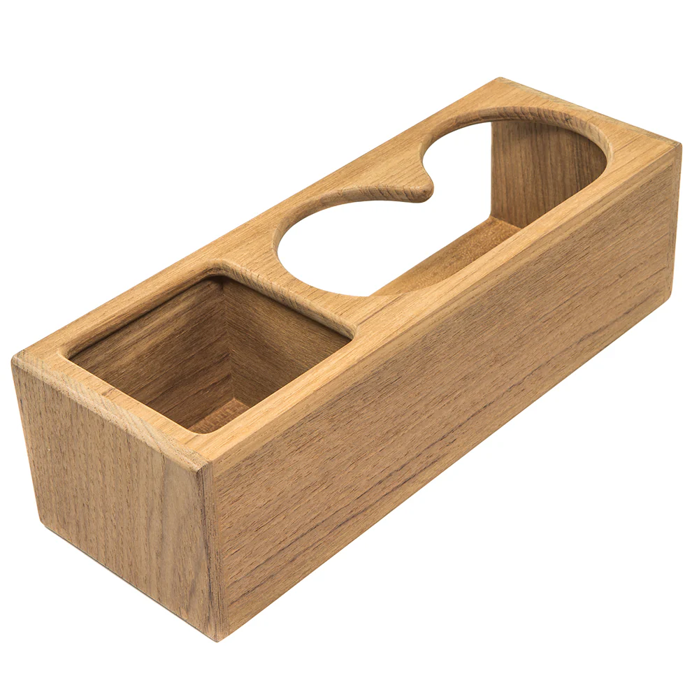 Whitecap Teak Two Insulated Drink/Binocular Rack w/Tray [62616] - Image 3