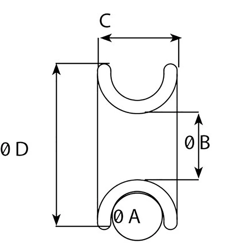 Wichard FRX25 Friction Ring - 25mm (63/64") [22517W] - Image 2