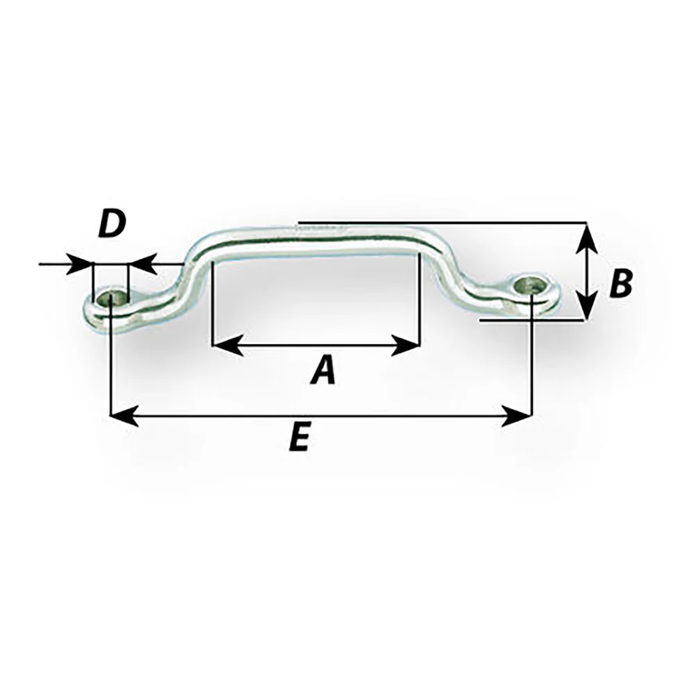 Wichard Webbing Eye Strap - 4mm Diameter - 5/32" - 56mm Spacing - 2-13/64" [9211W] - Image 2